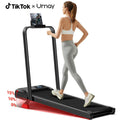 2.5HP Treadmill with 15% Incline, LED Display, and Lightweight Design